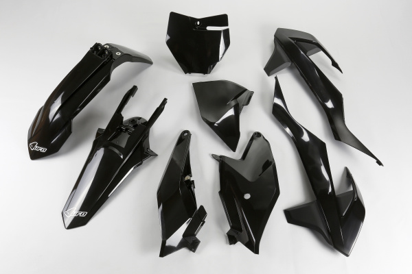 Plastic kit Ktm- black - REPLICA PLASTICS - KTKIT519-001 - UFO Plast