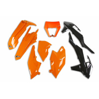 Kit Plastiche OEM Color 17 & 19 per Ktm EXC 125/XC W125 - EXC 150/XC W150 / XC W150TPI - EXC 250/XC W250 - EXC-F 250/XCF W25....