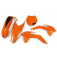 Kit Plastiche arancio per Ktm SX 85 (2013-17) - PLASTICHE REPLICA - KTKIT514-127 - Ufo Plast