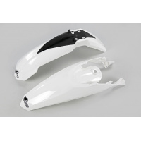 Fenders kit - white 047 - Ktm - REPLICA PLASTICS - KTFK509-047 - UFO Plast