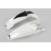 Fenders Kit white for Ktm SX 250/XC 250 - SX 125/XC 125 - SX 150 - SX-F 350/XCF 350 - SX-F 450/XCF 450 - SX-F 250/XCF 250 - R...