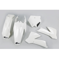 Kit Plastiche bianco per Ktm SX 85 (2004-05) - PLASTICHE REPLICA - KTKIT504-047 - Ufo Plast