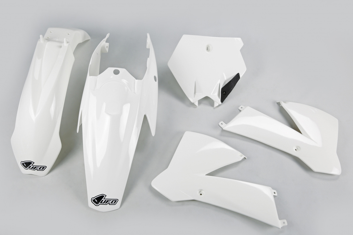 Kit Plastiche bianco per Ktm SX 85 (2004-05) - PLASTICHE REPLICA - KTKIT504-047 - Ufo Plast