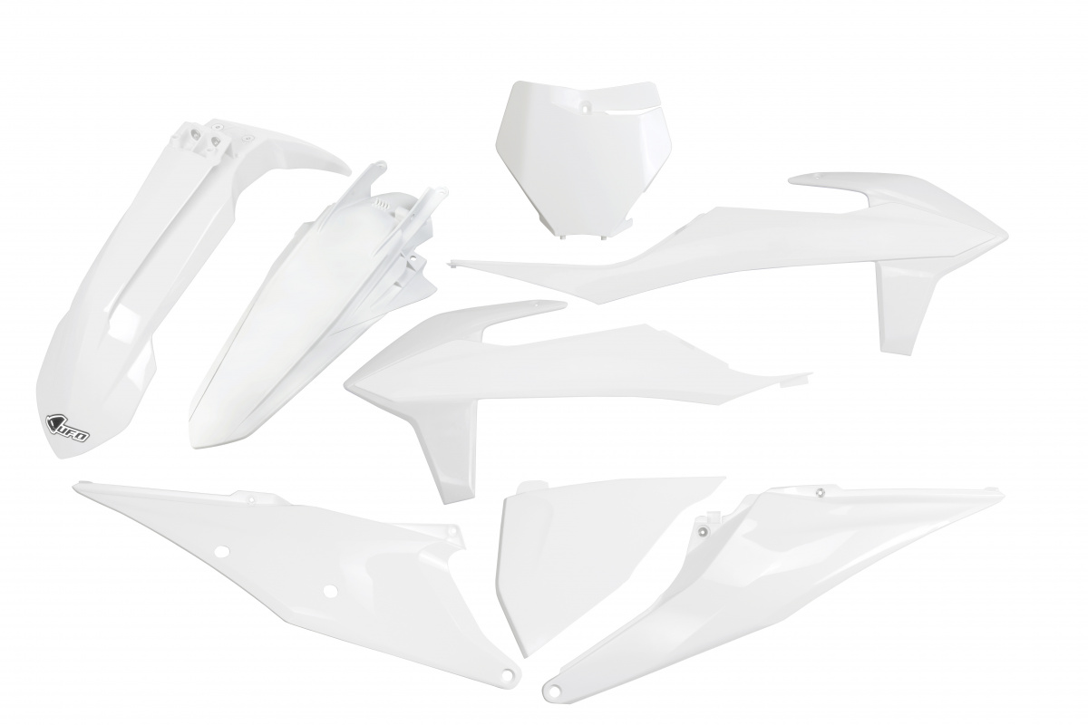 Kit Plastiche bianco per Ktm SX 250/XC 250 - SX 125/XC 125 - SX 150 - SX-F 350/XCF 350 - SX-F 450/XCF 450 - SX-F 250/XCF 250 ...