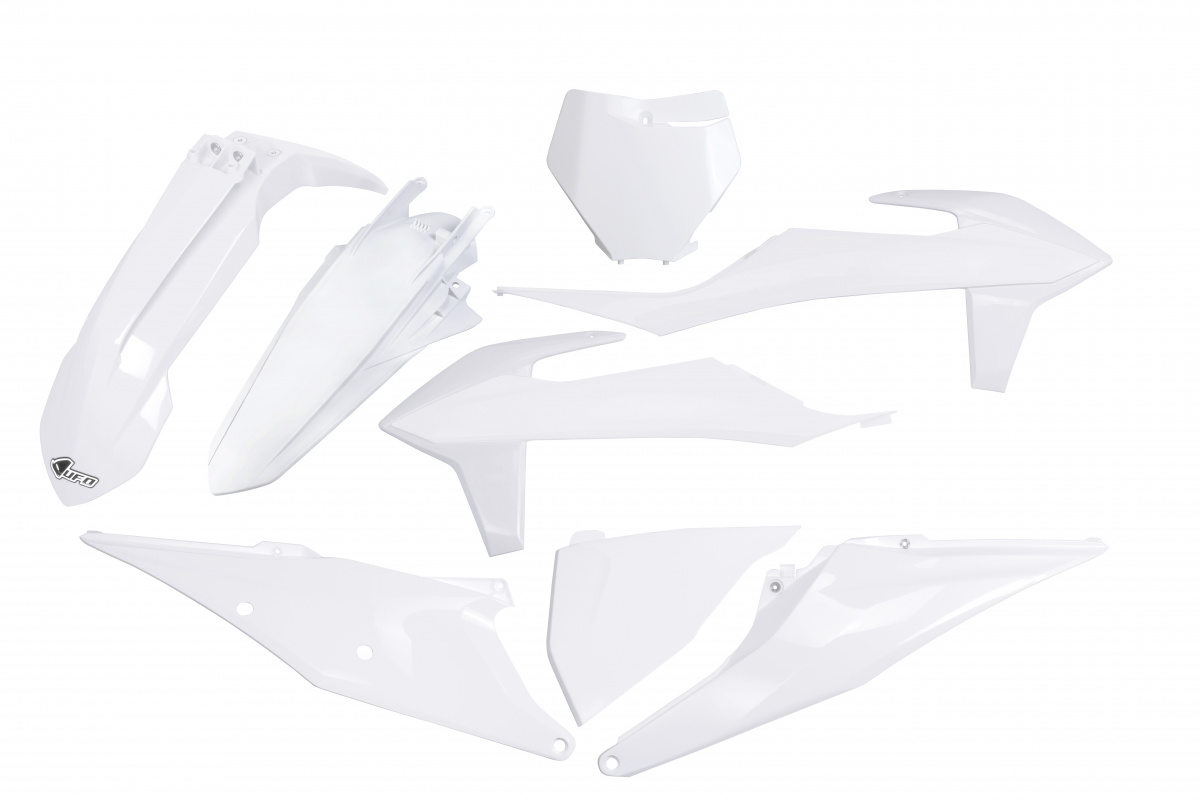 Kit Plastiche bianco 20-25 per Ktm SX 250/XC 250 - SX 125/XC 125 - SX 150 - SX-F 350/XCF 350 - SX-F 450/XCF 450 - SX-F 250/X....