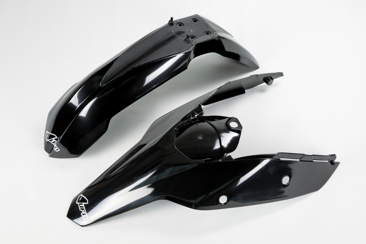 Kit Parafanghi nero per Ktm SX 250/XC 250 - SX 125/XC 125 - SX 144 - SX 150 - SX-F 450/XCF 450 - SX-F 250/XCF 250 - PLASTICHE...