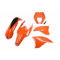 Kit Plastiche OEM Color 09-10 per Ktm EXC 125/XC W125 - EXC 200 - EXC 250/XC W250 - EXC-F 250/XCF W250 - EXC 300/XC W300 - E....