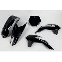 Plastic kit Ktm - black - REPLICA PLASTICS - KTKIT514-001 - UFO Plast