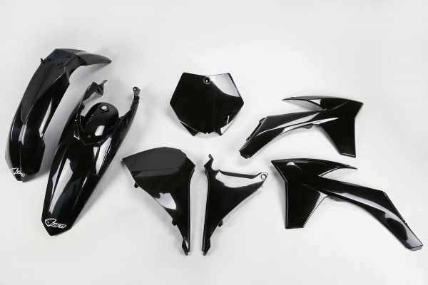 Plastic kit / SX Ktm - black - REPLICA PLASTICS - KTKIT509-001 - UFO Plast