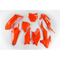 Kit Plastiche arancio fluoro per Ktm SX 85 (2018-24) - PLASTICHE REPLICA - KTKIT519-FFLU - Ufo Plast
