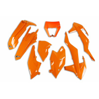 Plastic Kit orange for Ktm EXC 125/XC W125 - EXC 150/XC W150 / XC W150TPI - EXC 250/XC W250 - EXC-F 250/XCF W250 - EXC 300/X.... Plastic Kit orange for Ktm EXC 125/XC W125 - EXC 150/XC W150 / XC W150TPI - EXC 250/XC W250 - EXC-F 250/XCF W250 - EXC 300/X....