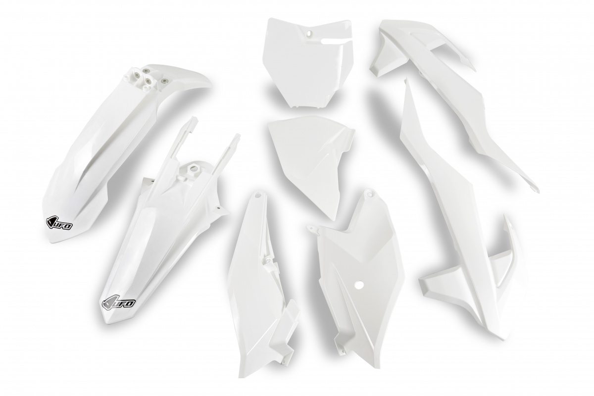 Plastic kit Ktm - white 047 - REPLICA PLASTICS - KTKIT519-047 - UFO Plast