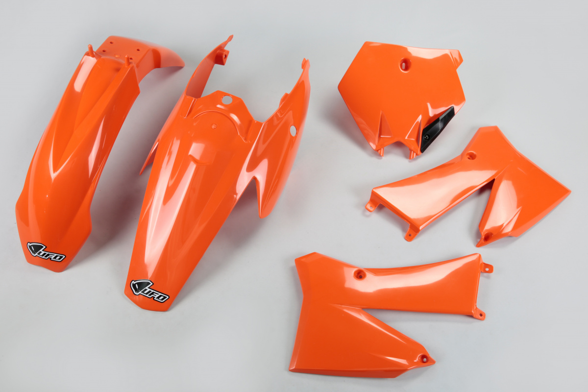 Kit Plastiche arancio per Ktm SX 85 (2006-12) - PLASTICHE REPLICA - KTKIT505-127 - Ufo Plast