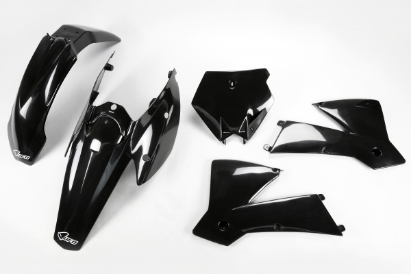 Kit Plastiche nero per Ktm SX 250/XC 250 (2003-06) - SX 125/XC 125 (2004) - SX 450 (2004) - PLASTICHE REPLICA - KTKIT502-001 ...