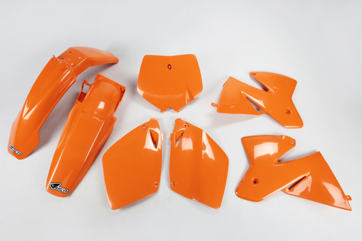 Plastic kit Ktm - orange 127 - REPLICA PLASTICS - KTKIT500-127 - UFO Plast