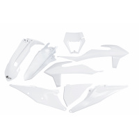 Kit Plastiche bianco 20-25 per Ktm EXC 125/XC W125 - EXC 150/XC W150 / XC W150TPI - EXC 250/XC W250 - EXC-F 250/XCF W250 - E....