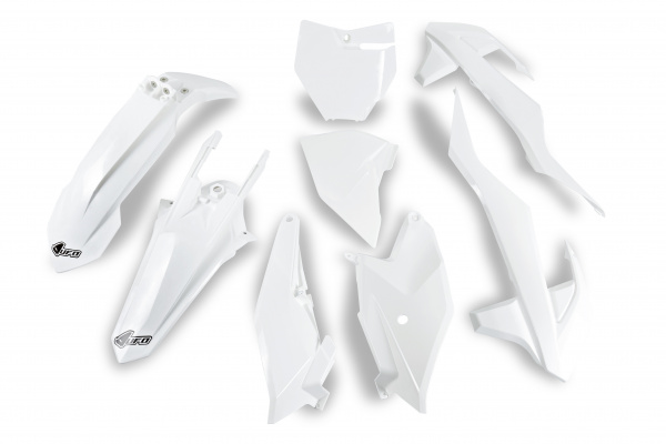 Kit Plastiche bianco 20-25 per Ktm SX 85 (2018-24) - PLASTICHE REPLICA - KTKIT519-042 - Ufo Plast