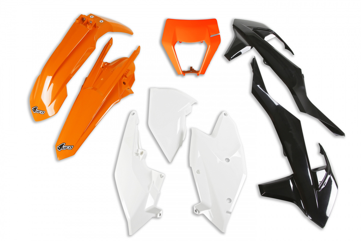 Kit Plastiche OEM Color 18 per Ktm EXC 125/XC W125 - EXC 150/XC W150 / XC W150TPI - EXC 250/XC W250 - EXC-F 250/XCF W250 - E....