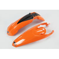 Fenders kit - orange 127 - Ktm - REPLICA PLASTICS - KTFK509-127 - UFO Plast