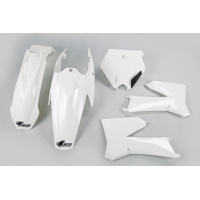 Plastic kit Ktm - white 047 - REPLICA PLASTICS - KTKIT505-047 - UFO Plast