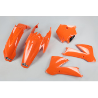 Kit Plastiche arancio per Ktm SX 85 (2004-05) - PLASTICHE REPLICA - KTKIT504-127 - Ufo Plast