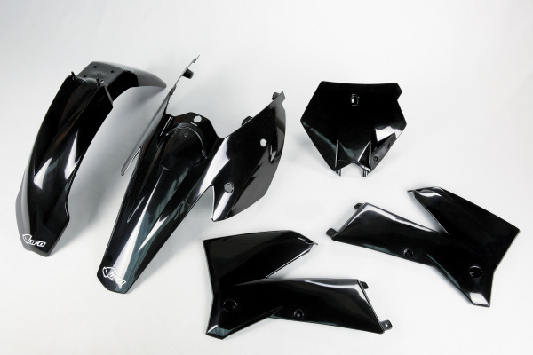 Plastic kit Ktm - black - REPLICA PLASTICS - KTKIT503-001 - UFO Plast