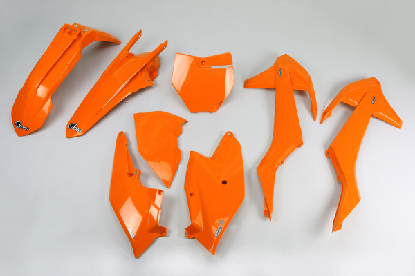Plastic kit / No SX 250 16 Ktm - orange 127 - REPLICA PLASTICS - KTKIT517-127 - UFO Plast