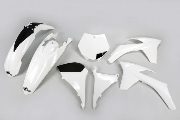 Plastic kit / SX Ktm - white 047 - REPLICA PLASTICS - KTKIT509-047 - UFO Plast