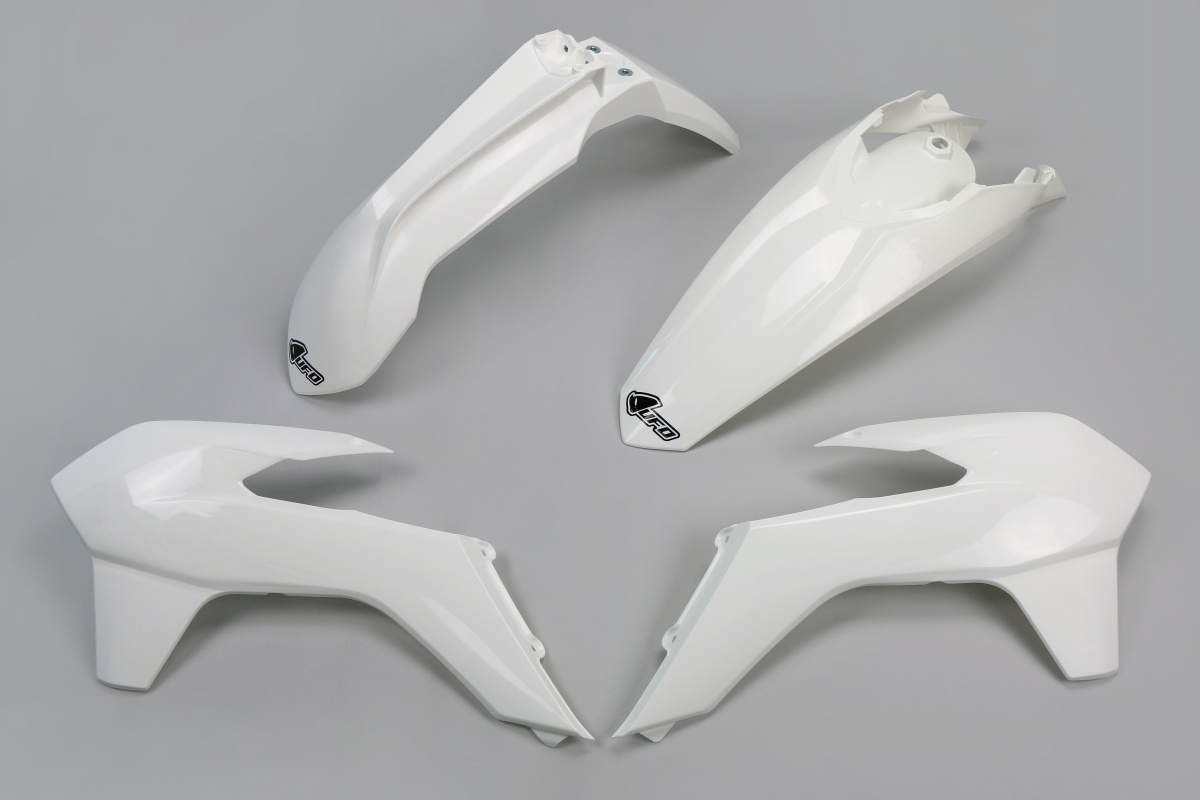 Kit Plastiche bianco per Ktm EXC 125/XC W125 - EXC 200 - EXC 250/XC W250 - EXC-F 250/XCF W250 - EXC 300/XC W300 - EXC-F 350/....