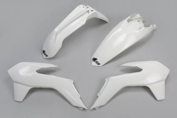 Plastic kit Ktm - white 047 - REPLICA PLASTICS - KTKIT516-047 - UFO Plast