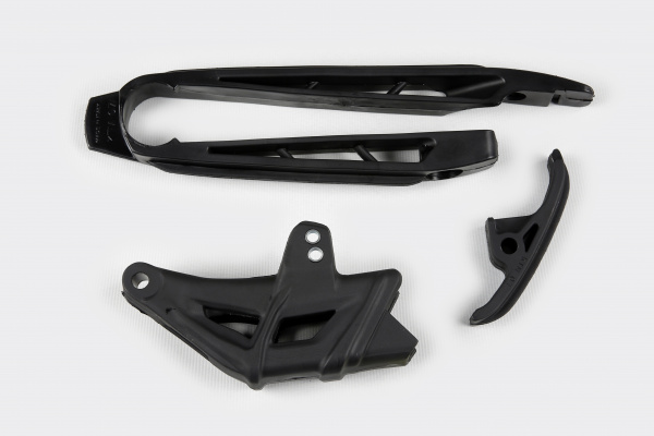 Kit Cruna Catena + Fascia Forcella nero per Ktm SX 250/XC 250 - SX 125/XC 125 - EXC 125/XC W125 - SX 144 - SX 150 - EXC 200 ....
