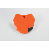 Front number plate - orange 127 - Ktm - REPLICA PLASTICS - KT04051-127 - UFO Plast