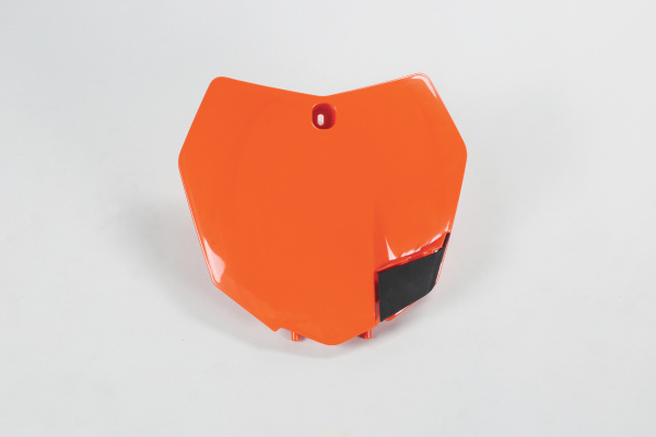 Portanumero anteriore - arancio - Ktm - PLASTICHE REPLICA - KT04051-127 - UFO Plast