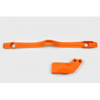 Kit cruna catena+fascia forcella - arancio - Ktm - PLASTICHE REPLICA - KT04004-127 - UFO Plast