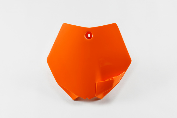 Portanumero anteriore - arancio - Ktm - PLASTICHE REPLICA - KT04008-127 - UFO Plast
