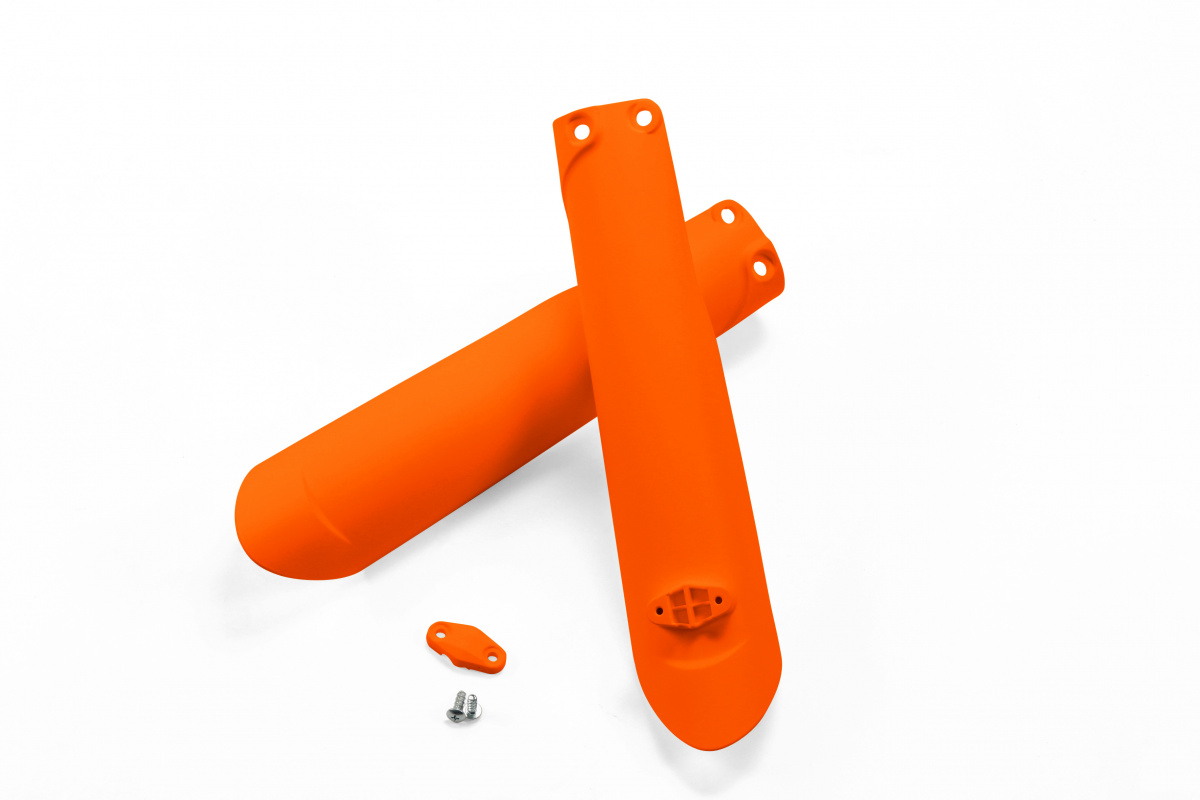 Parasteli arancio fluoro per Ktm SX 250/XC 250 - SX 125/XC 125 - EXC 125/XC W125 - SX 150 - EXC 150/XC W150 / XC W150TPI - E....
