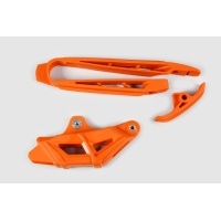 Chain Guide + Swingarm Chain Slider orange for Ktm EXC 125/XC W125 - EXC 200 - EXC 250/XC W250 - EXC 300/XC W300 - EXC-F 350.... Chain Guide + Swingarm Chain Slider orange for Ktm EXC 125/XC W125 - EXC 200 - EXC 250/XC W250 - EXC 300/XC W300 - EXC-F 350....