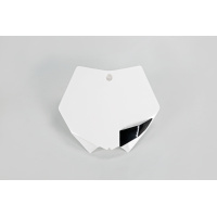 Portanumero anteriore - bianco - Ktm - PLASTICHE REPLICA - KT03093-047 - UFO Plast