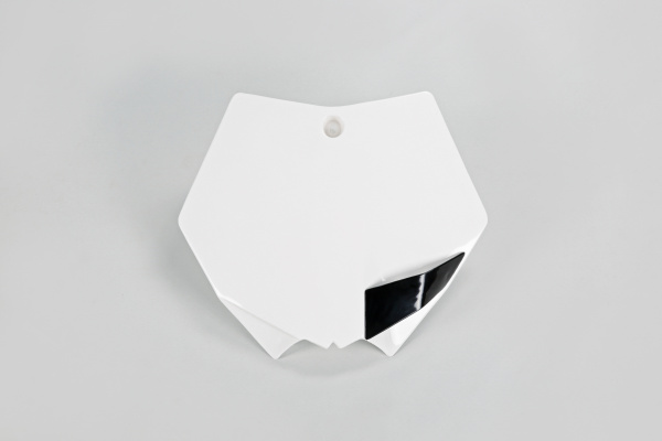 Portanumero anteriore - bianco - Ktm - PLASTICHE REPLICA - KT03093-047 - UFO Plast