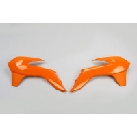 Radiator covers - orange 127 - Ktm - REPLICA PLASTICS - KT04052-127 - UFO Plast