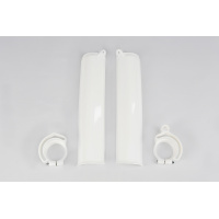 Fork Slider Protectors white for Ktm MX 125 - EXC 360 - SX 500 - SX 600 - SX 250/XC 250 - SX 360 - REPLICA PLASTICS - KT03011...