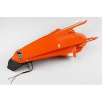 Parafango posteriore / Enduro LED - arancio - Ktm - PLASTICHE REPLICA - KT04070-127 - UFO Plast