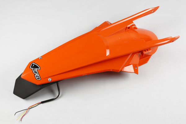 Parafango posteriore / Enduro LED - arancio - Ktm - PLASTICHE REPLICA - KT04070-127 - UFO Plast