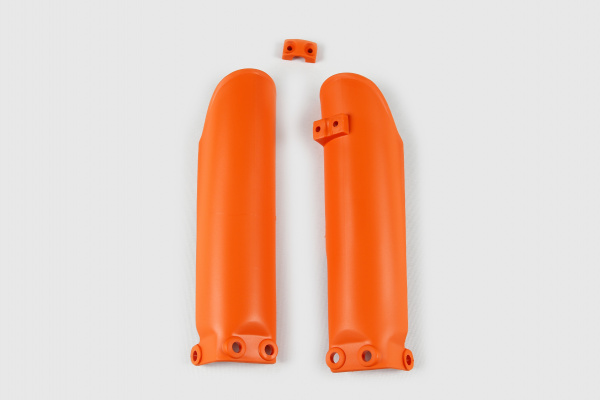 Fork slider protectors - orange 127 - Ktm - REPLICA PLASTICS - KT04011-127 - UFO Plast