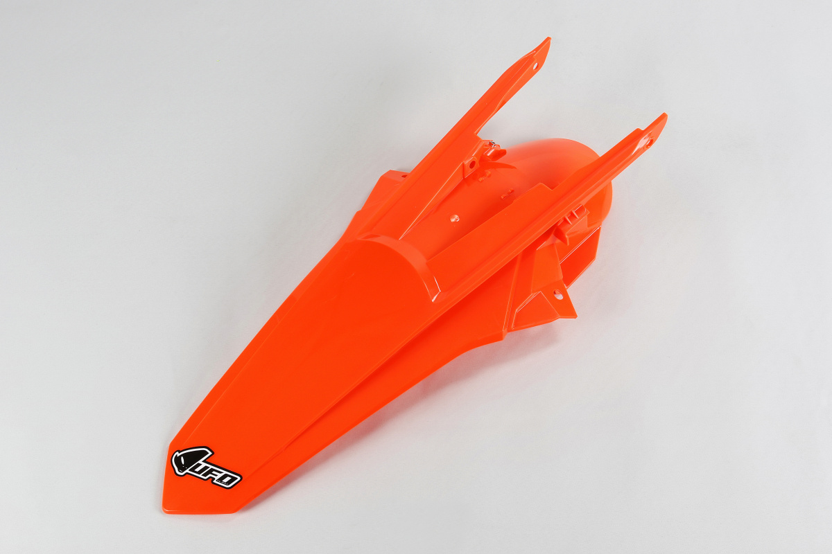 Parafango posteriore / No SX 250 16 - arancio fluo - Ktm - PLASTICHE REPLICA - KT04060-FFLU - UFO Plast