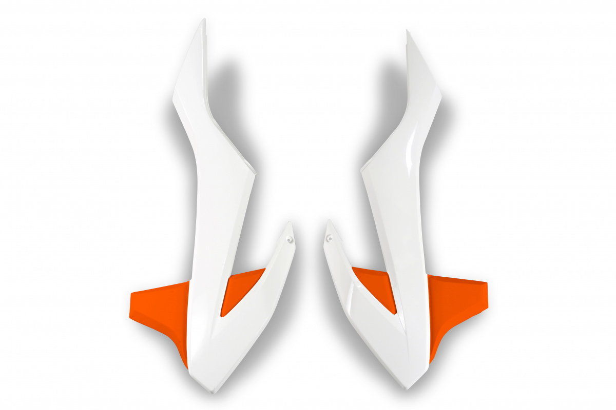 Radiator Covers OEM Color 19 for Ktm SX 85 (2018-24) - REPLICA PLASTICS - KT04085-999W - Ufo Plast