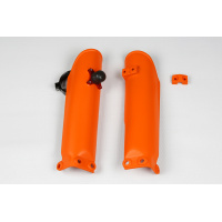 Parasteli + Quick Starter arancio per Ktm SX 65 (2002-25) - PLASTICHE REPLICA - KT04017-127 - Ufo Plast