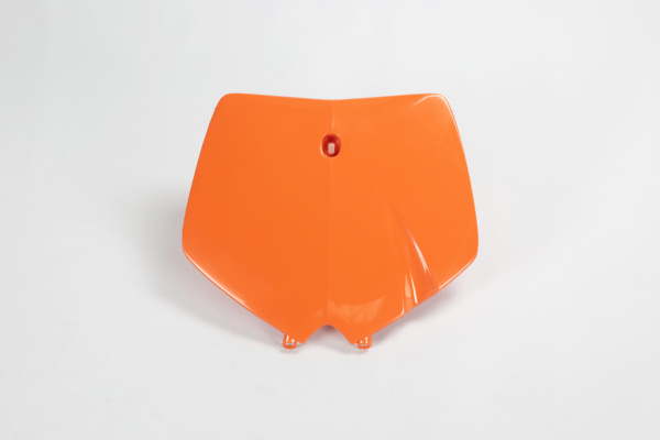 Front number plate - orange 127 - Ktm - REPLICA PLASTICS - KT03063-127 - UFO Plast