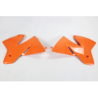 Convogliatori radiatore - arancio - Ktm - PLASTICHE REPLICA - KT03040-127 - UFO Plast