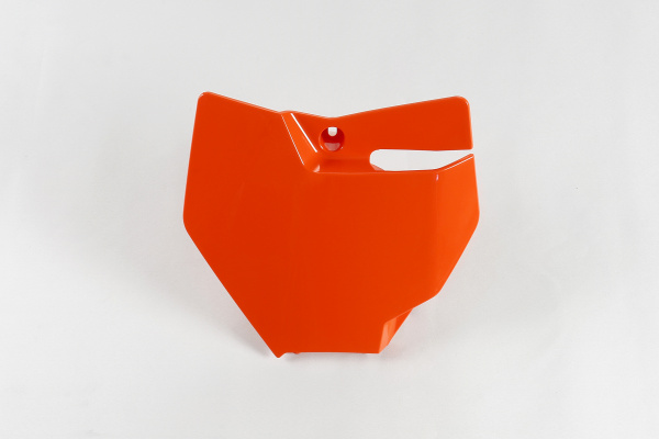 Portanumero anteriore - arancio - Ktm - PLASTICHE REPLICA - KT04087-127 - UFO Plast